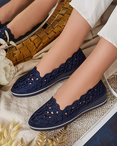 Royalfashion Женские полусапожки на низком каблуке Dellio