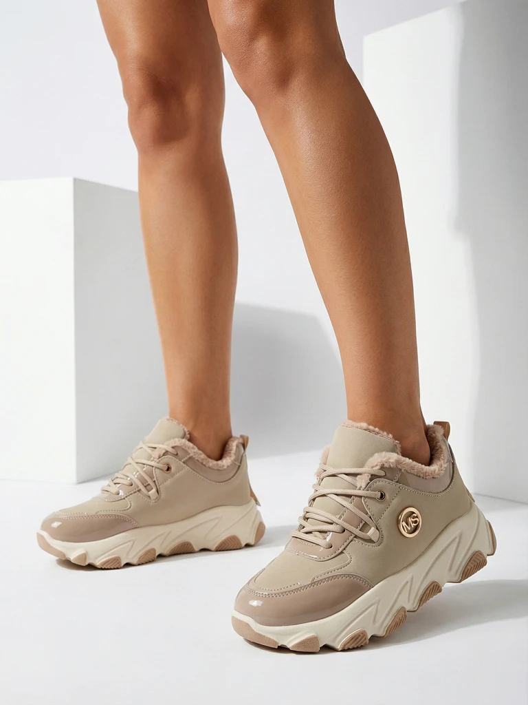 Royalfashion Women's insulated sneakers Caroz