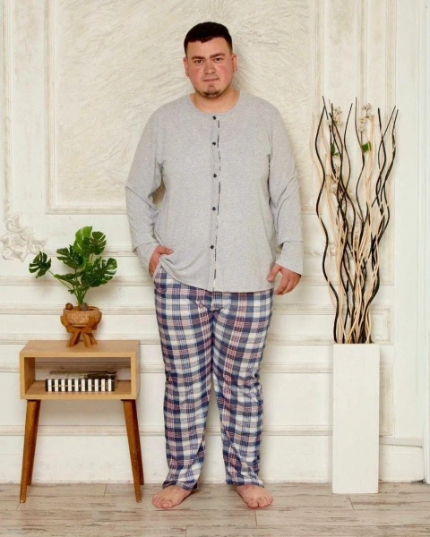 Royalfashion Buwun men's pajamas mech print