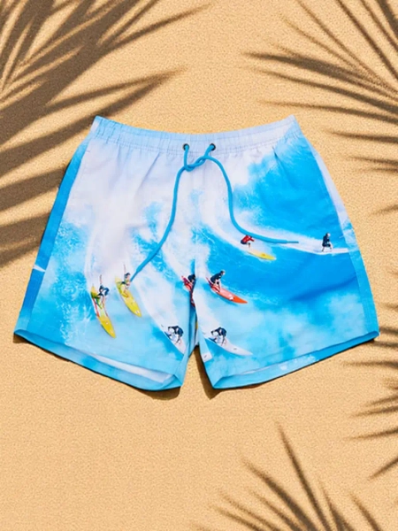 Royalfashion Мужские спортивные шорты с защитной сеткой