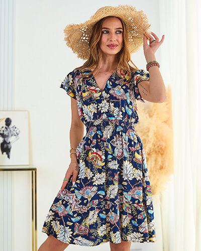Royalfashion Naiste lilleline minikleit