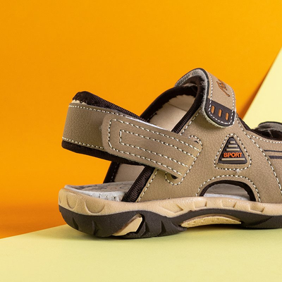 Beežid poiste sandaalid Velcro Elbrus - Jalatsid