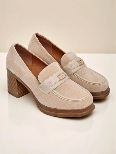 Royalfashion naiste plokktallaga loafers Evelay