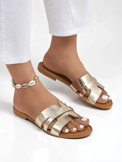 Royalfashion Женские шлепанцы на плоской подошве Livia Soft