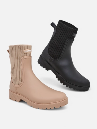 Royalfashion Women's matte wellies Dasiine