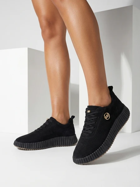 Royalfashion Women's perforated sport sneakers Tobin