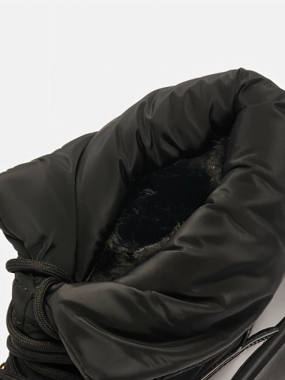 Royalfashion Naiste mustad liibuvad lumesaapad Dabenda