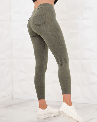 Royalfashion Sinised naiste teggings püksid
