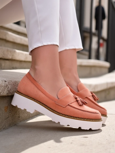 Royalfashion Openwork women's moccasins Esiobb