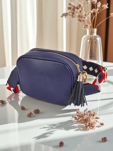 Royalfashion Small Women's Eco-Leather Handbag with Colorful Strap Kovi Lace