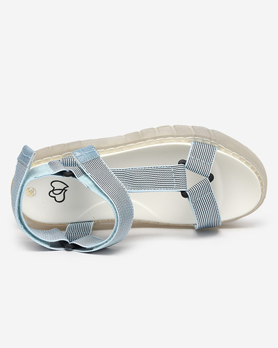 Sinised naiste Cinore takjapaelaga sandaalid - Jalatsid