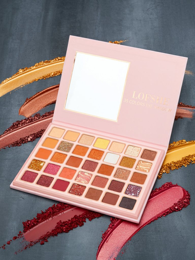 Палетка Girl Magic 35 теней с блестками и матовыми оттенками Golden Chocolate Fudge