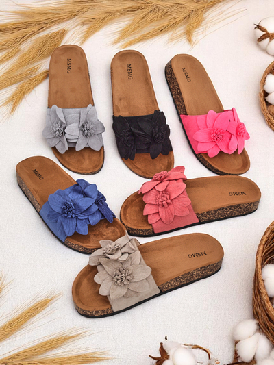 Royal Fashion Women's Flower Flip-Flops