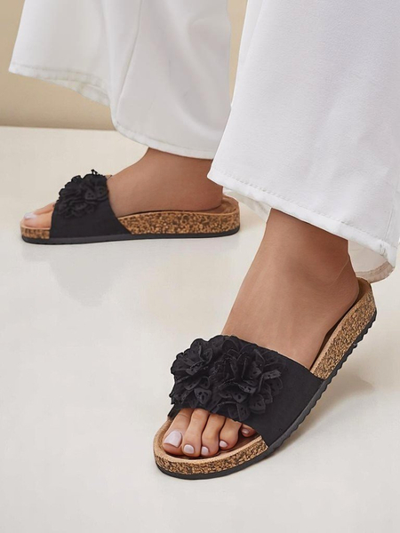 Royalfashion naiste sandaalid lilleaktsentidega Occes