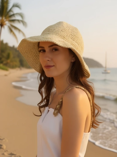 Royalfashion Women's Straw Hat Shade Muse