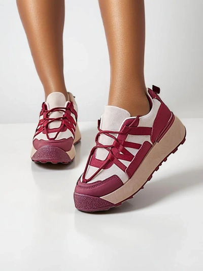 Royalfashion Women's Platform Sneakers Venusoe