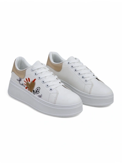 Royalfashion Women's platform sneakers with print Alcape