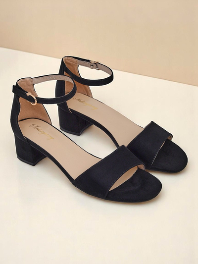 Royalfashion Women's Low Heel Sandals SoftHeels