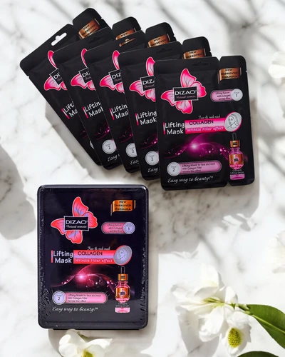 DIZAO - Set of serum and mask with collagen 6g + 36g x 10pcs