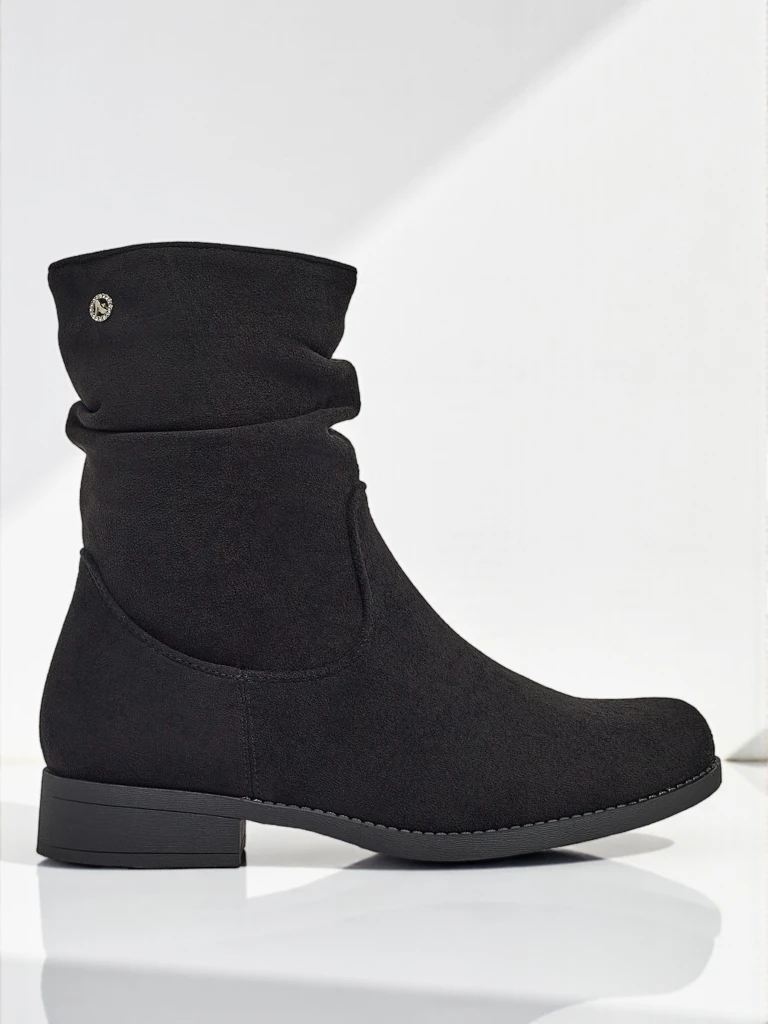 Kõrgemad naiste öko-seemisnahast saapad Norvia