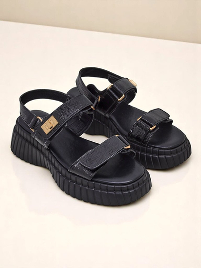 Royal Fashion Women's chunky-sole sandals Aganda