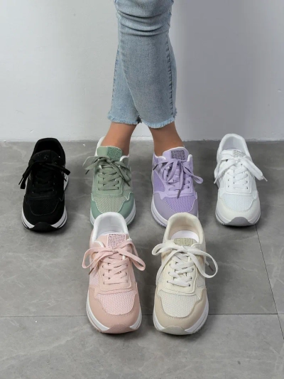 Royalfashion Women's sporty platform sneakers Revided