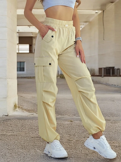 Royalfashion Women's fabric combat pants