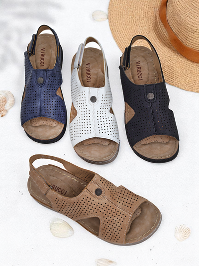 Royalfashion Women’s openwork sandals Leminni