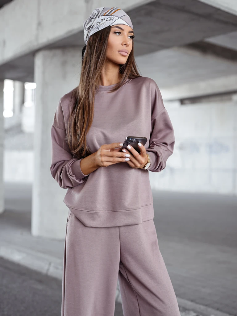 Royalfashion Вискозный Женский спортивный костюм FlowFit