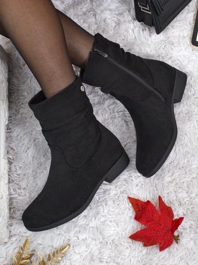 Norvia Women's High Eco Suede Ankle Boots