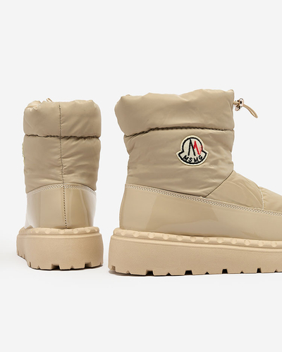 Royalfashion Naiste liibuvad lumesaapad heleroosa värvi Ireda