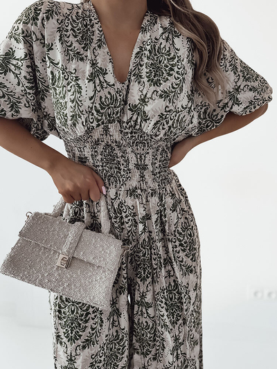Royalfashion Узорчатый женский комбинезон