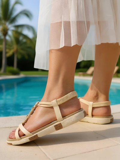 Royalfashion Женские сандалии с украшениями Veve