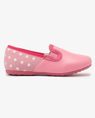 Roosad tüdrukute ökonahast hernemustriga poolkingad Rellme- Footwear