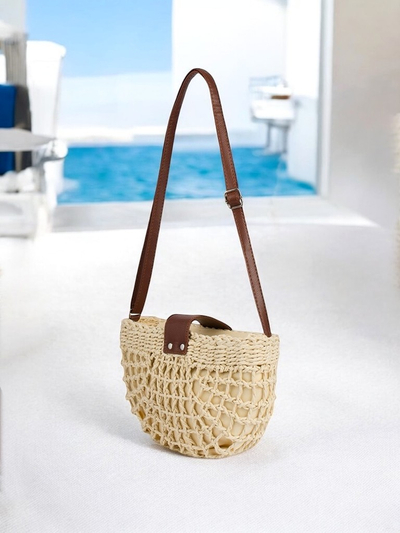 Royal Fashion Small Straw Boho Mini Women's Handbag