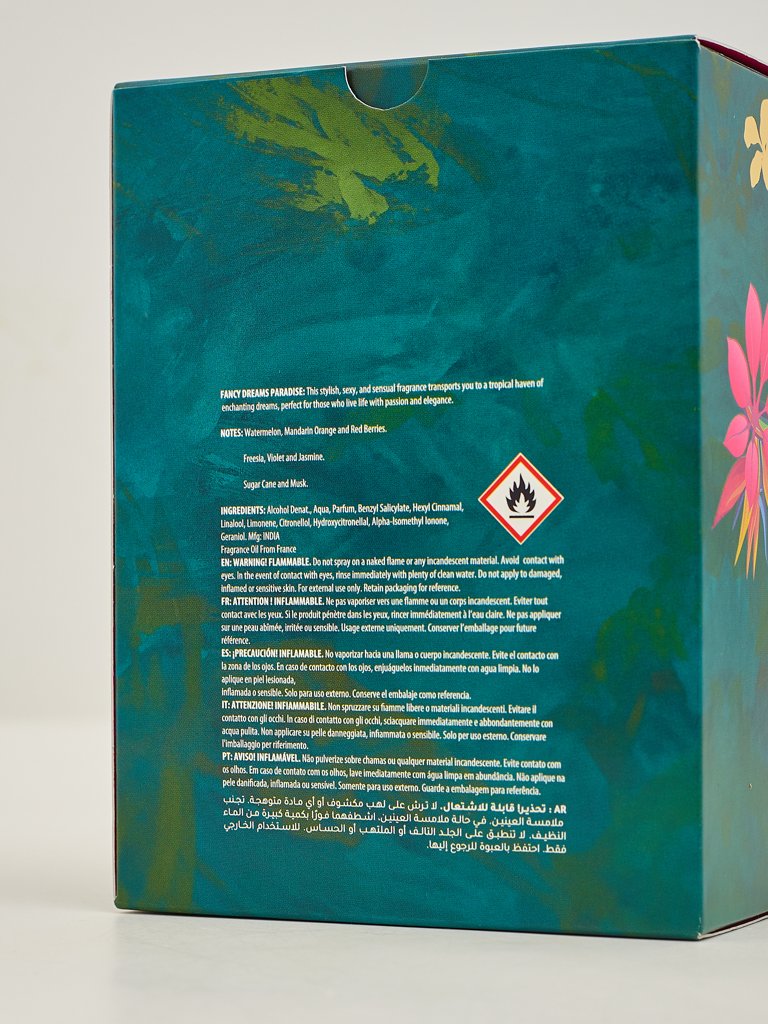 Вдохновленный парфюмированный аромат для женщин Fancy Dreams Paradise