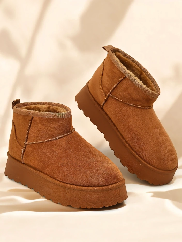 Royalfashion Короткие обувь, напоминающие женские зимние сапоги Fortesse