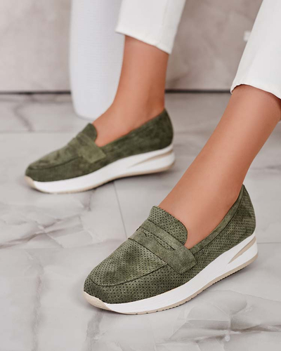 Royalfashion Naiste madala kontsaga mokassinid Sirn