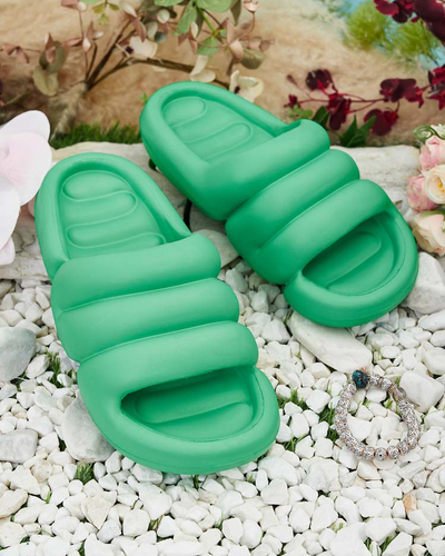 Royalfashion Women's Gammad rubber flip-flops
