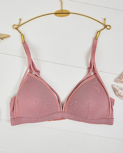 Royalfashion Naiste rinnahoidja dekoratiivsete rihmadega