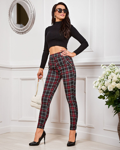 Royalfashion Soojad ruudulised naiste teggingsid