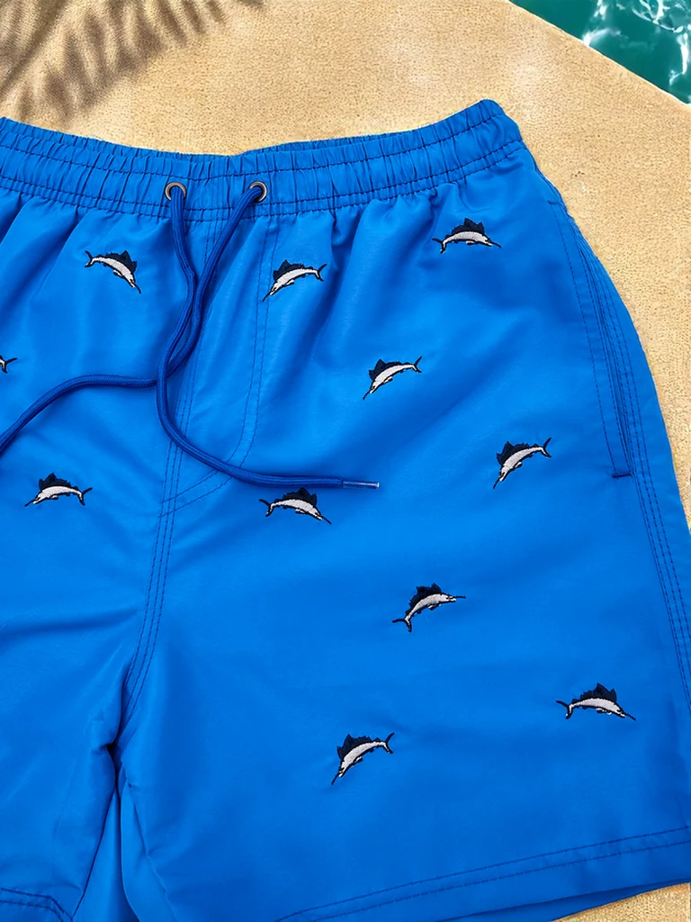 Royalfashion Sportlikud meeste lühikesed püksid kaitsva võrguga