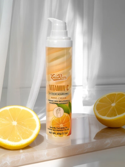 EraRose Aurelia - kätekreem C-vitamiiniga, 3-värviline hooldus, 60g