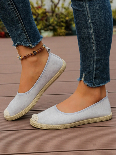 Royalfashion Women's eco-suede espadrilles Aroles