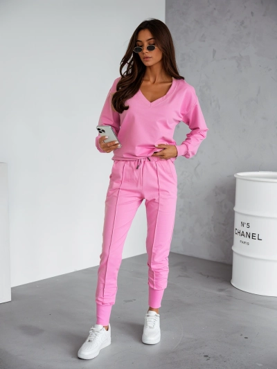 Royalfashion Женский хлопковый повседневный комплект