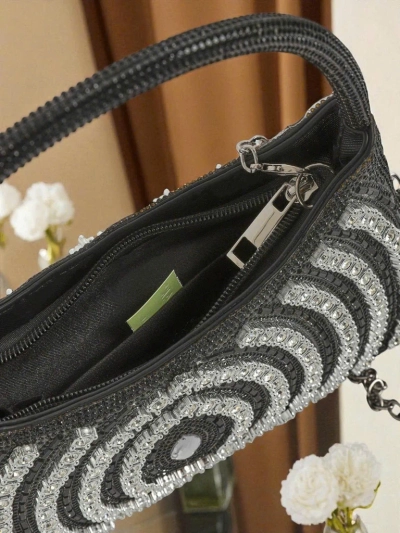 Royalfashion Naiste tsirkoonidega käekott Sova Glint