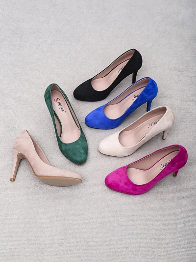 Royalfashion Naiste ökosuede klotsid Caldeno