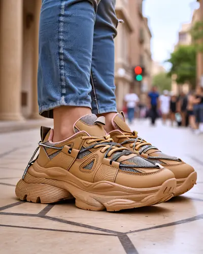 Royalfashion Naiste Sneakers Paksul Sokiga Reterri