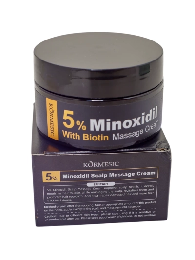 Kormesic peanaha massaažikreem biotiiniga – stimuleerib juuste kasvu