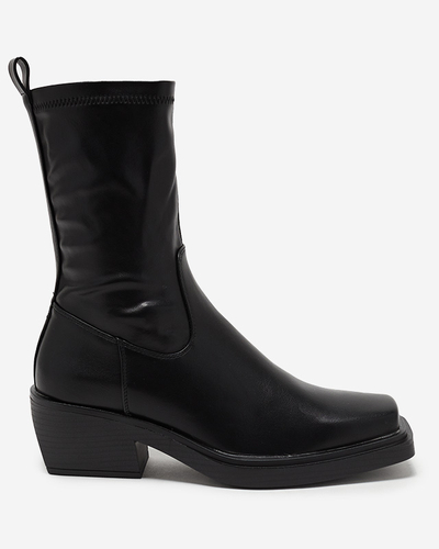 Black women's high boots Safog - Footwear